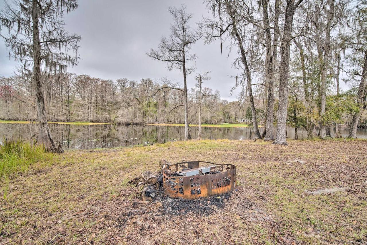 Unplugged Withlacoochee Riverfront Retreat! Bushnell ภายนอก รูปภาพ