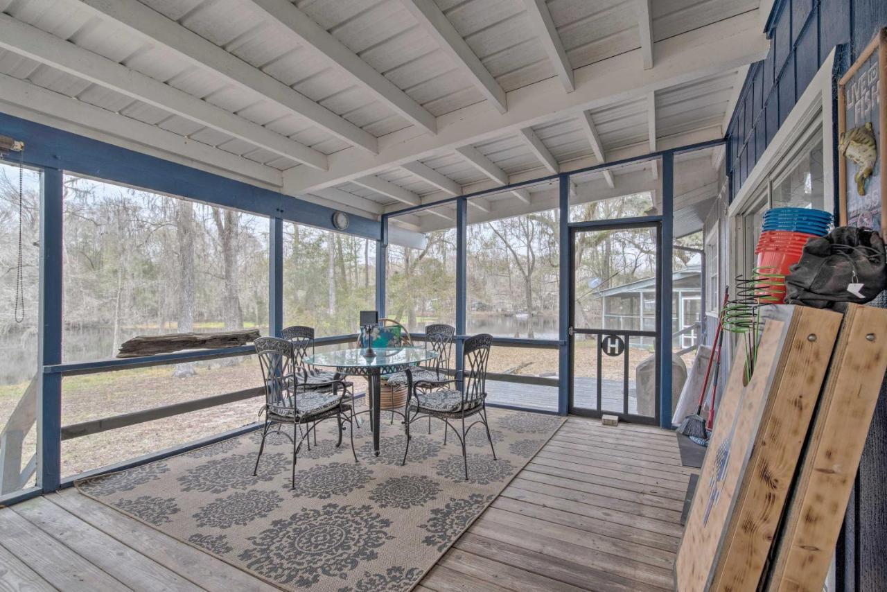 Unplugged Withlacoochee Riverfront Retreat! Bushnell ภายนอก รูปภาพ