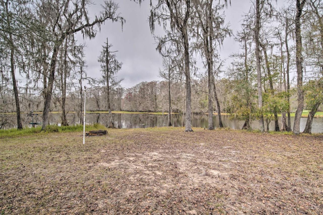 Unplugged Withlacoochee Riverfront Retreat! Bushnell ภายนอก รูปภาพ