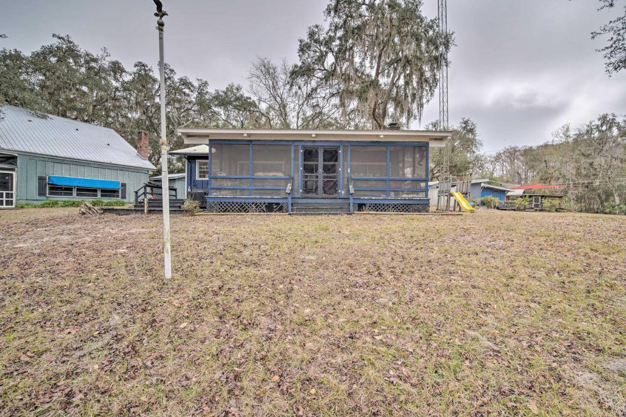 Unplugged Withlacoochee Riverfront Retreat! Bushnell ภายนอก รูปภาพ